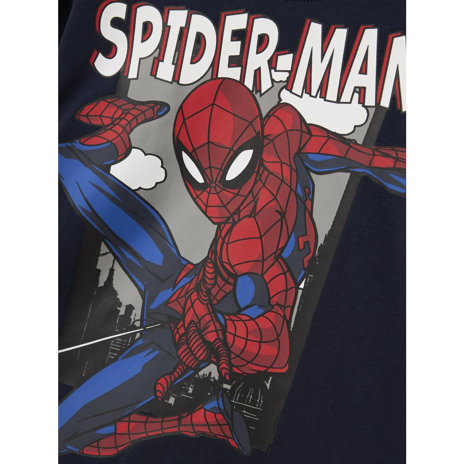 Name It Navy Blazer Nmmjuice Spider Nreg Ls Top Noos Mar - Image 2