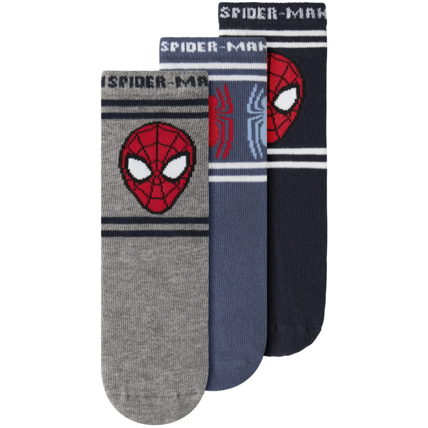 Name It Navy Blazer Nmmjulius Spider 3P Socks Mar
