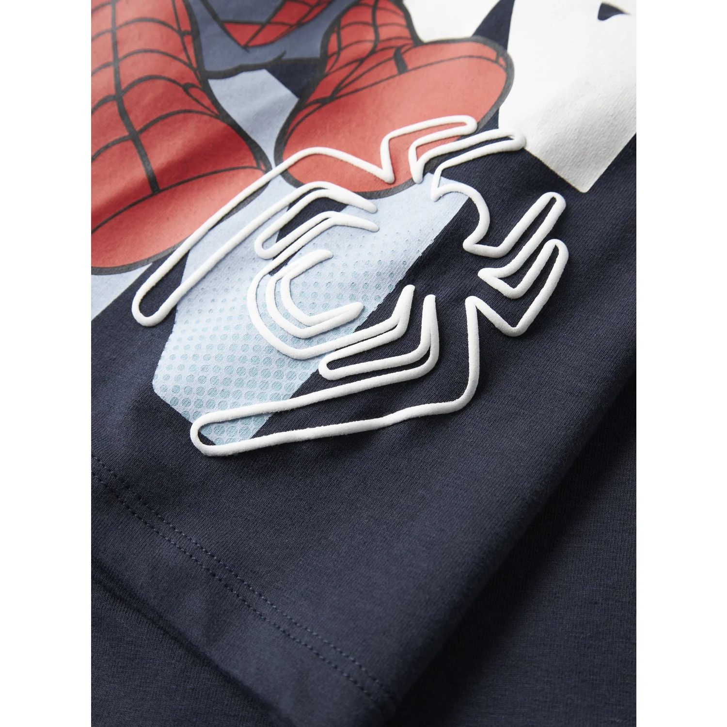 Name It Navy Blazer Nmmjuxi Spider Ls Nreg Top Box Mar - Image 2