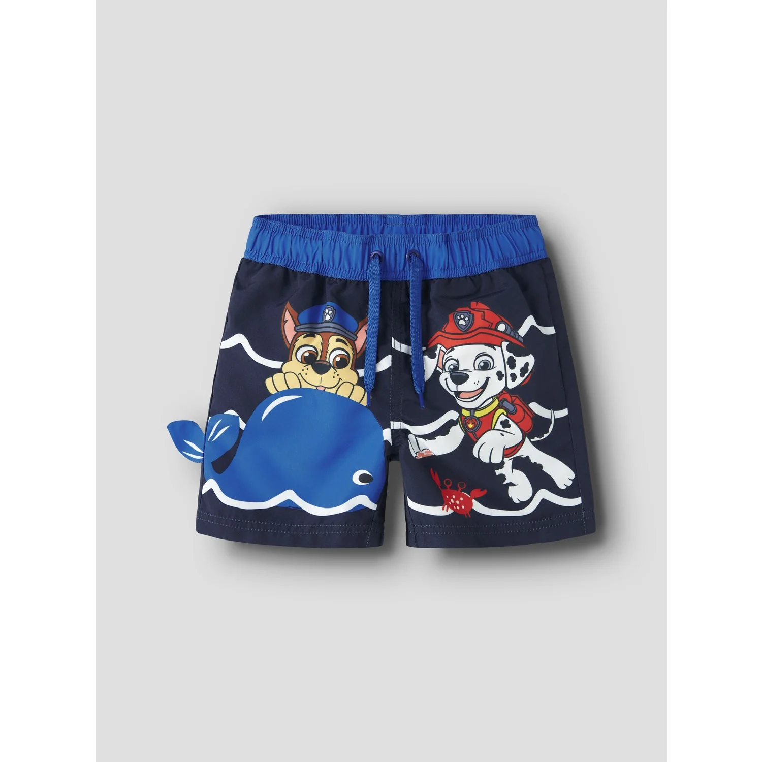 Name It Navy Blazer Nmmmiki Paw Long Swimshorts Cplg - Image 3
