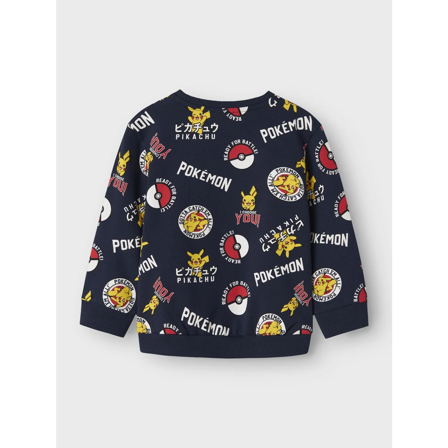 Name It Navy Blazer Nmmsilo Pokemon Nreg Sweat Bru Sky - Image 5