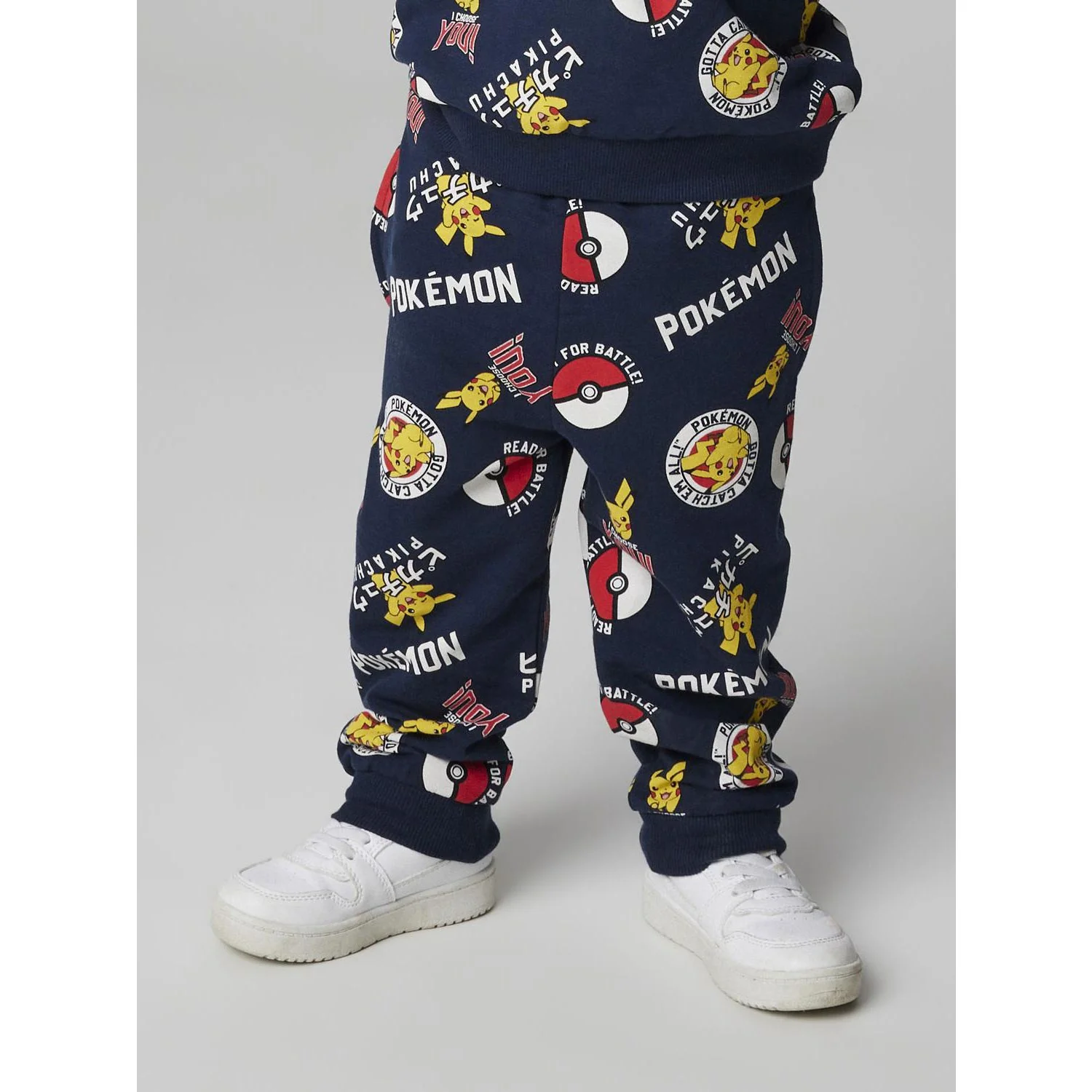 Name It Navy Blazer Nmmsilo Pokemon Nreg Sweat Pants Bru Sky - Image 3