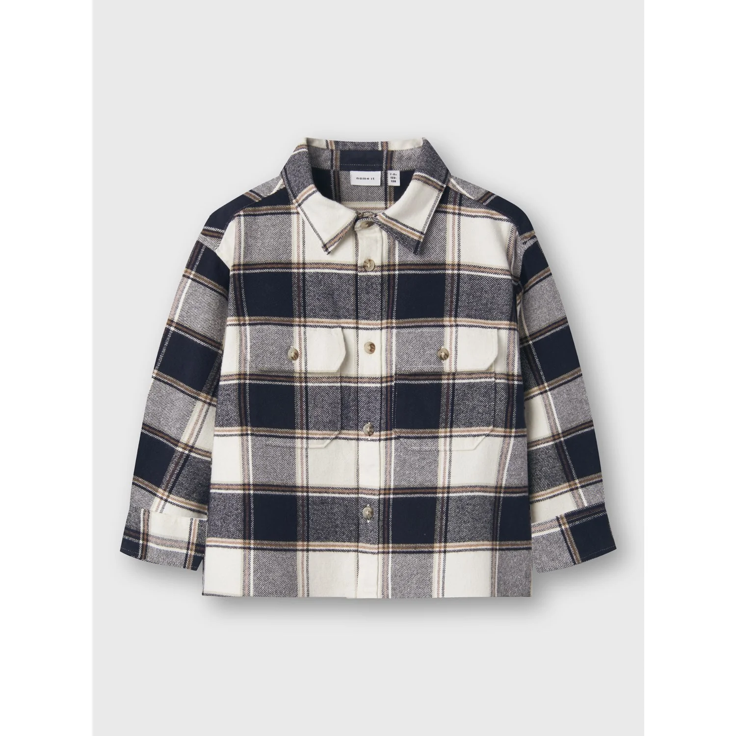 Name It Navy Blazer Nmmtamol Os Ls Shirt - Image 3