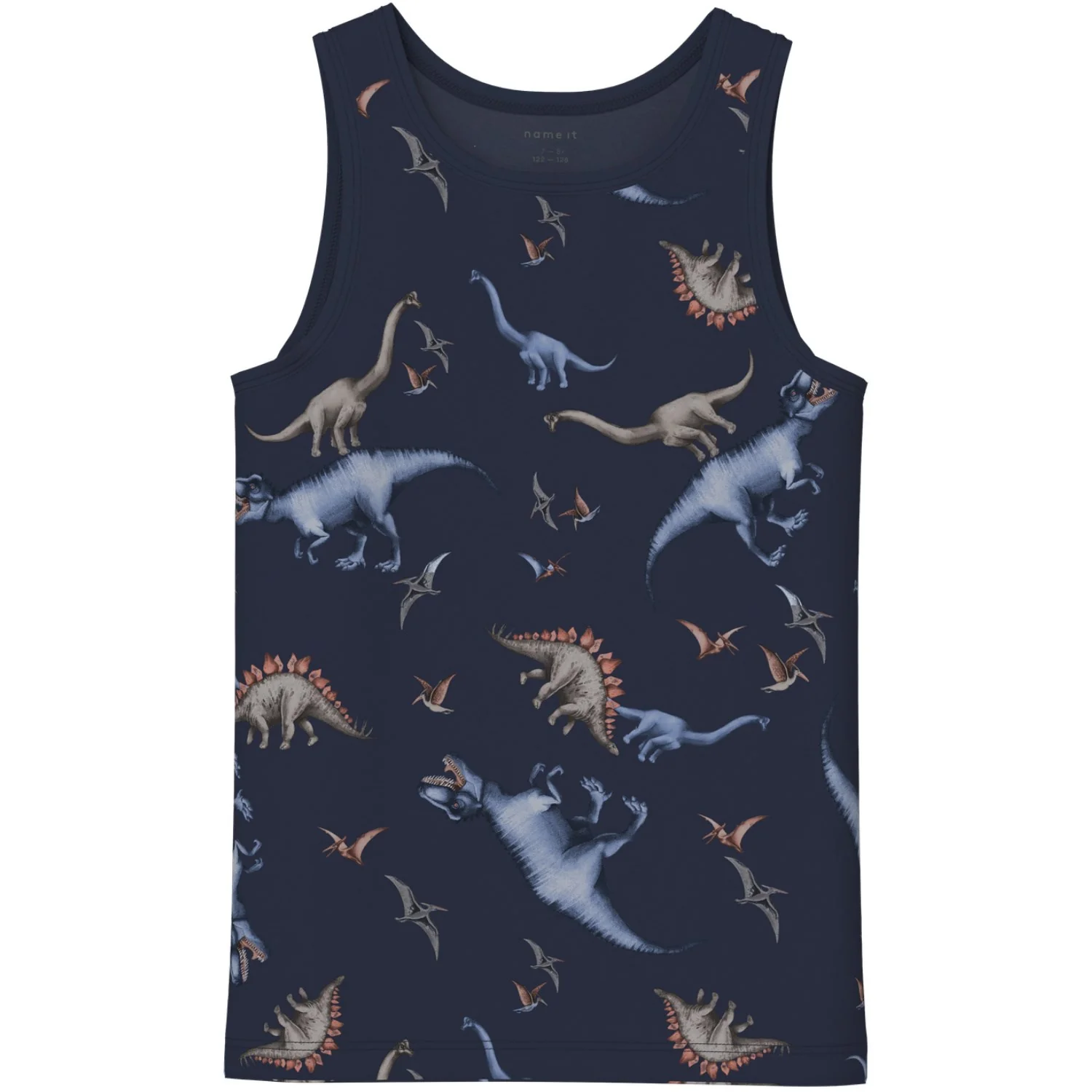 Name It Navy Blazer Nmmtank Top 2P Navy Dino Noos - Image 3