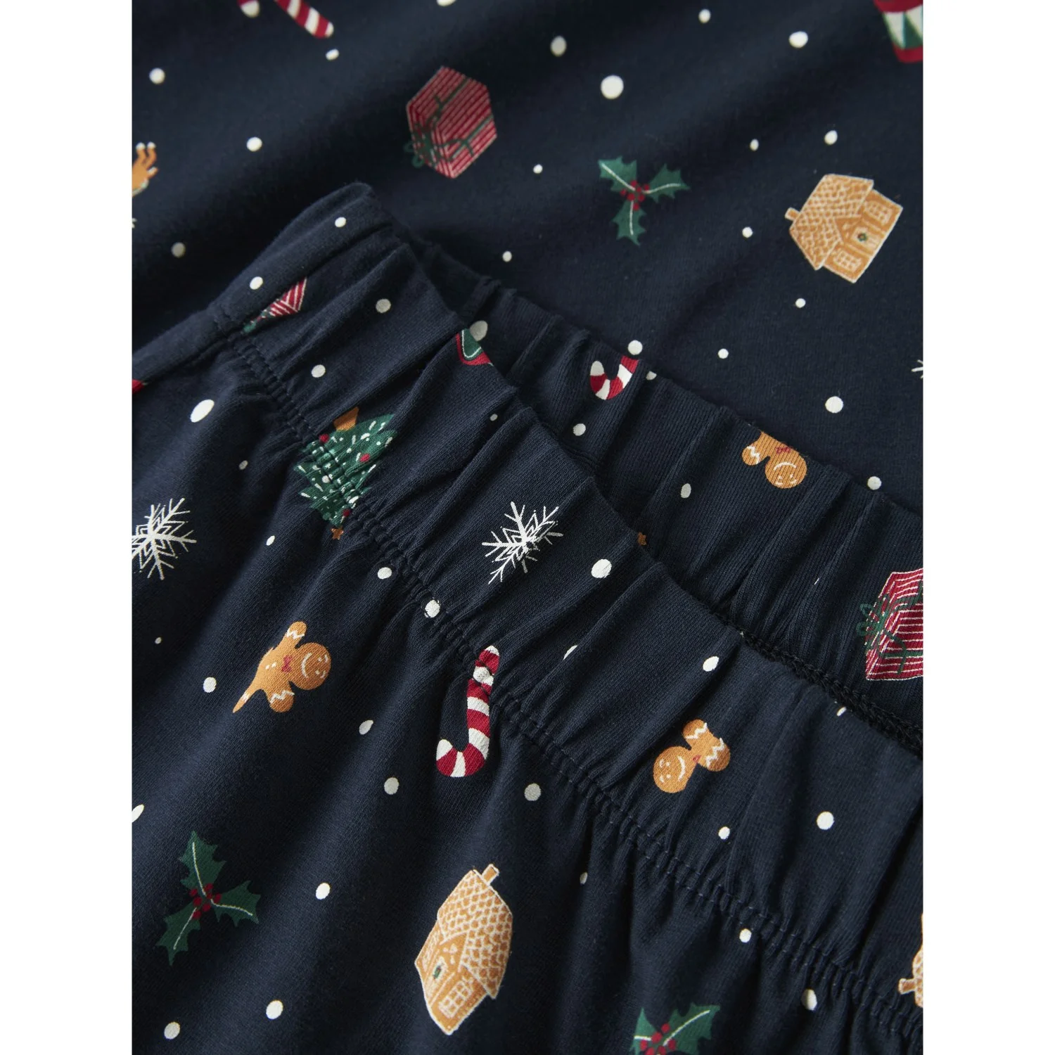 Name It Navy Blazer Xmas AOP Navy Nanvismas Ls Nightset Adult - Image 2