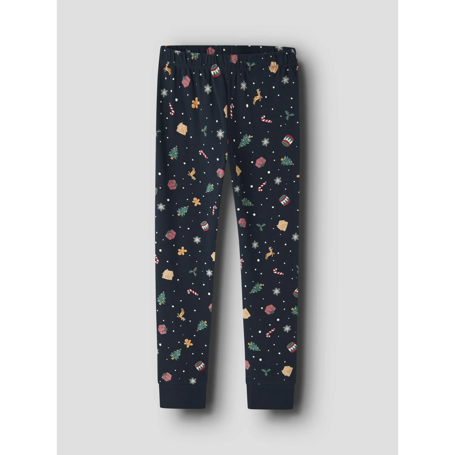 Name It Navy Blazer Xmas AOP Navy Nknvismas Ls Nightset - Image 3