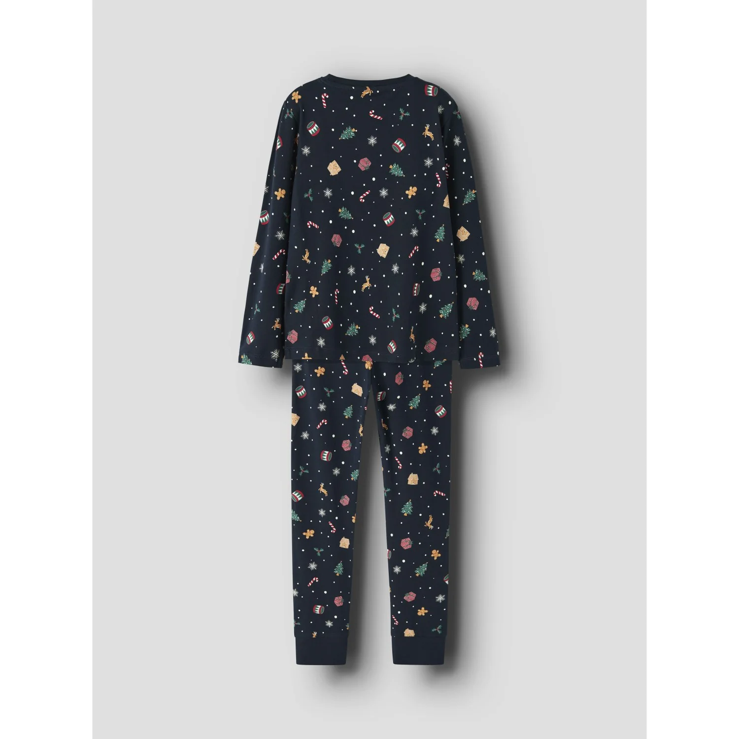 Name It Navy Blazer Xmas AOP Navy Nknvismas Ls Nightset - Image 4
