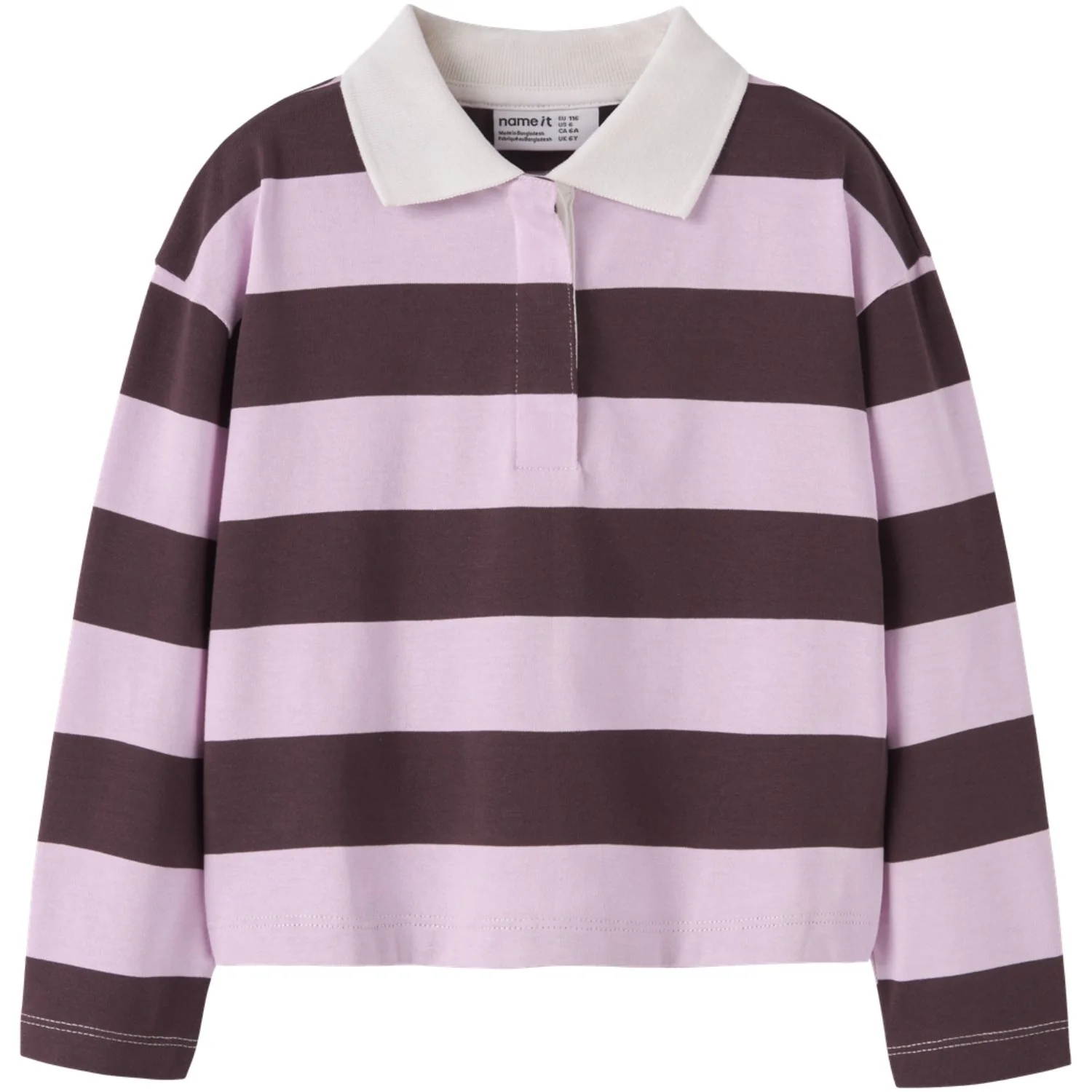 Name It Nosegay Nkfollie Ls Rlx Sh Polo Bf