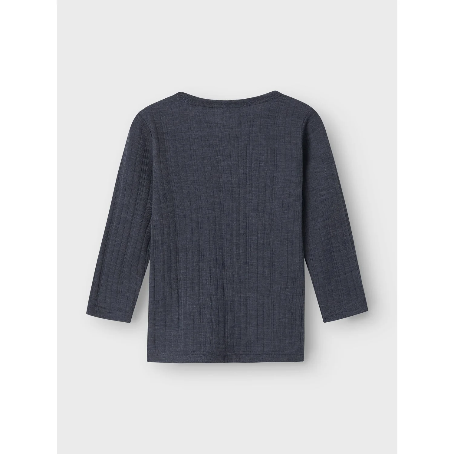 Name It Ombre Blue Wang Wool Needle Blouse Solid Noos - Image 5