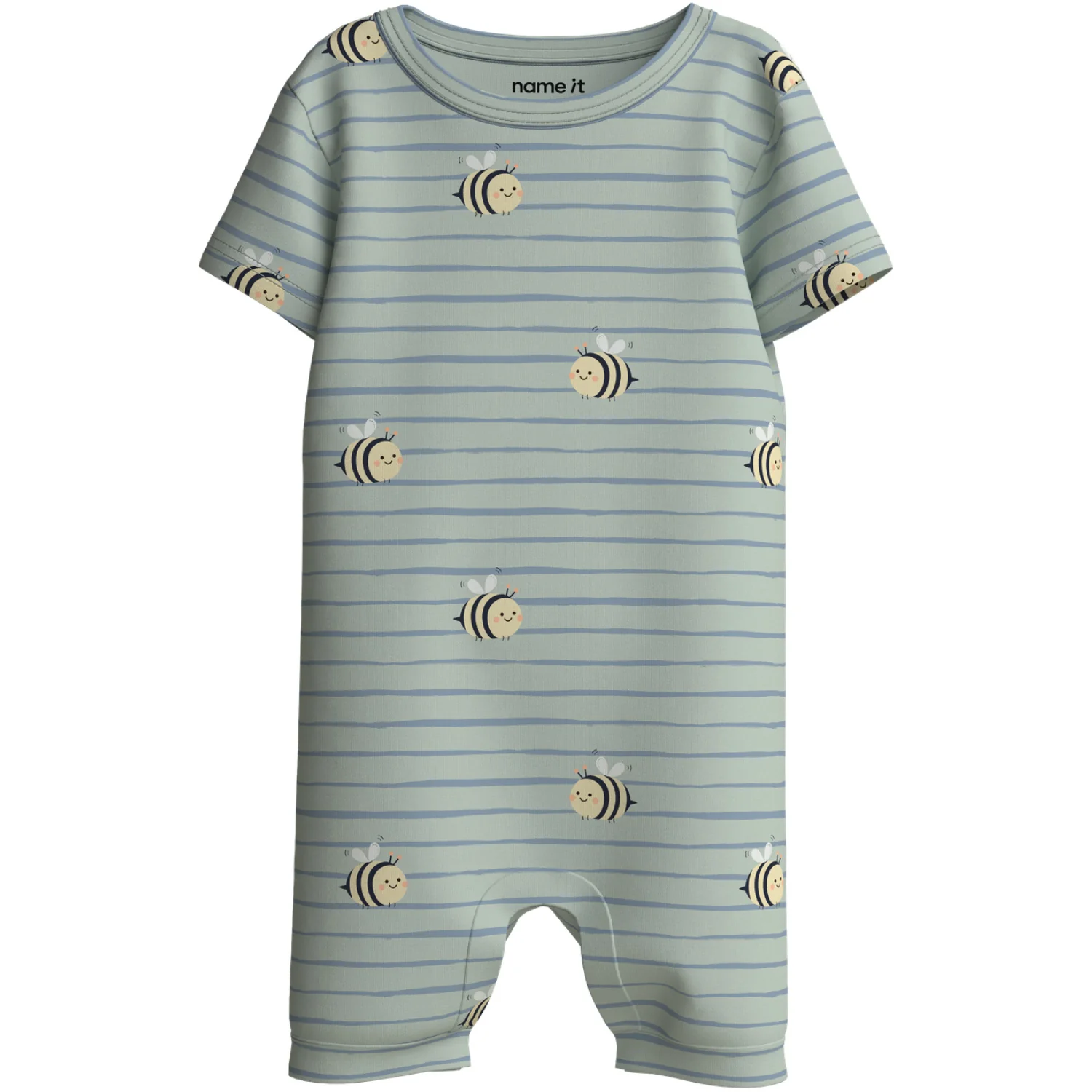 Name It Pale Aqua Bee Nbmvroels Sunsuit Box