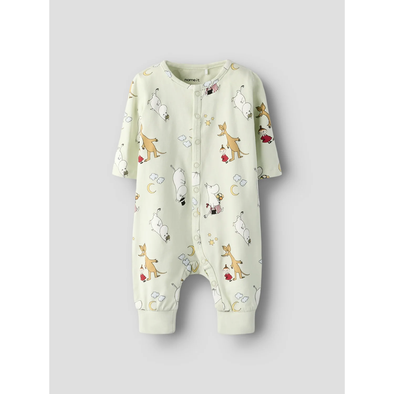 Name It Pale Aqua Nbnselper Moomin Ls Nightsuit Vde - Image 4