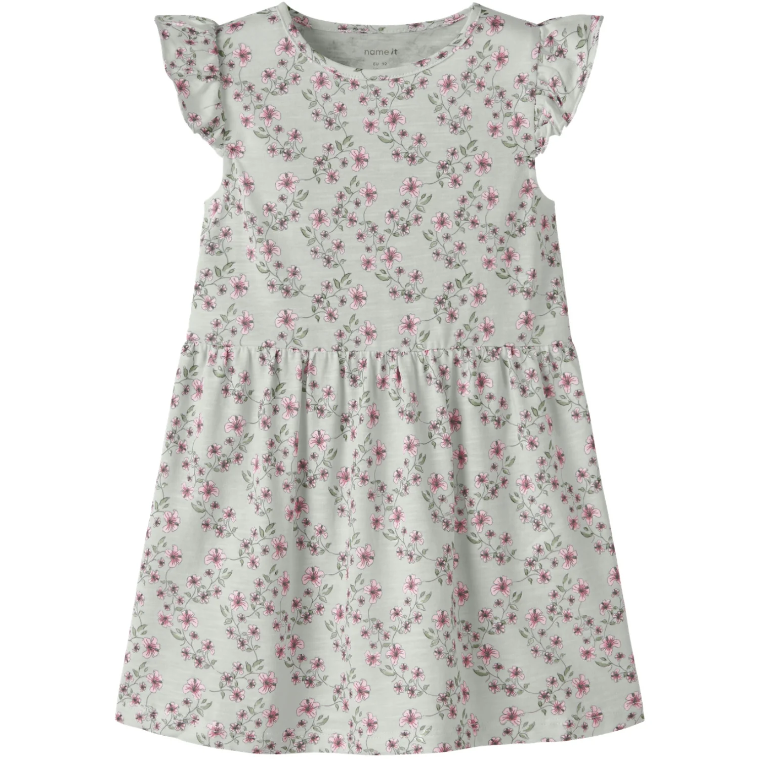 Name It Pale Aqua Nmfhailedo Cap Sl Dress