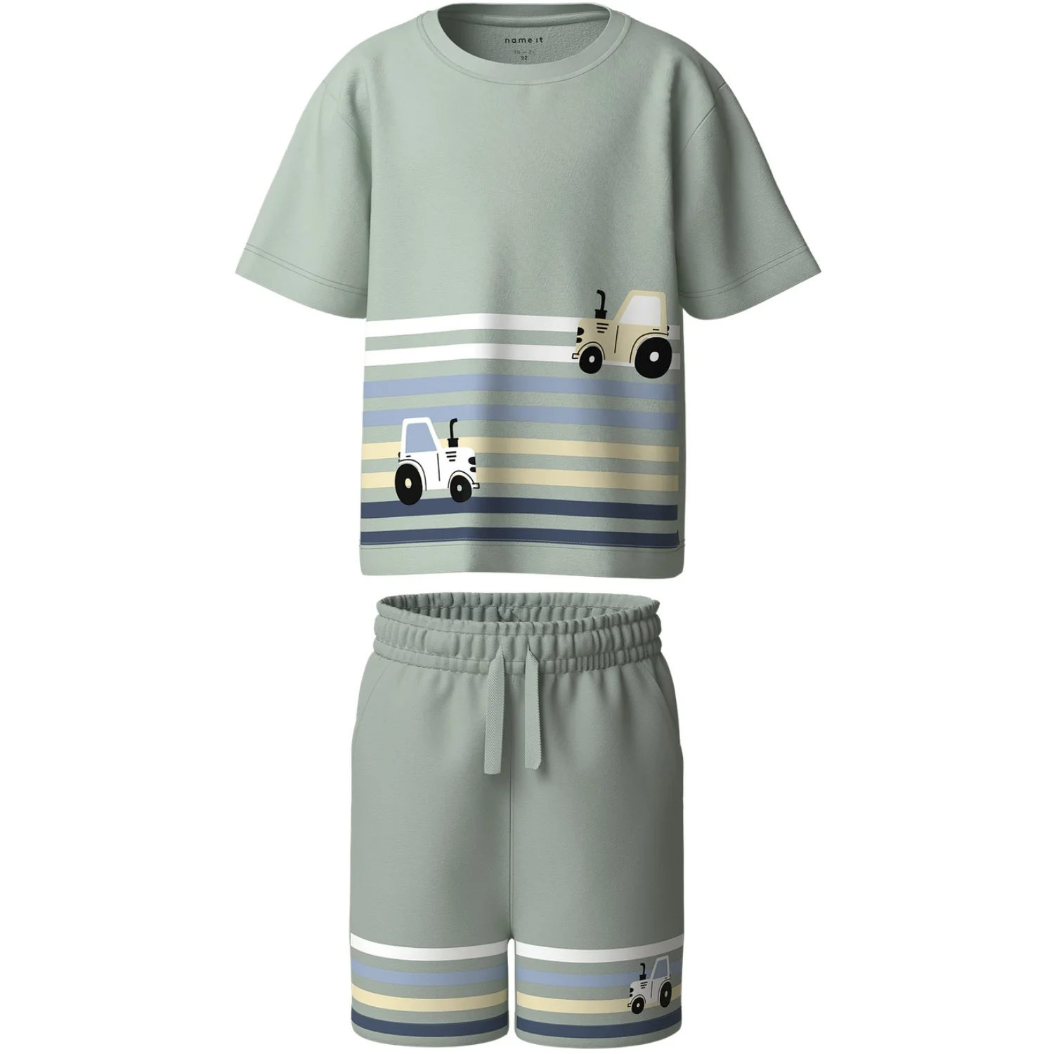 Name It Pale Aqua Nmmhectors Shorts Set