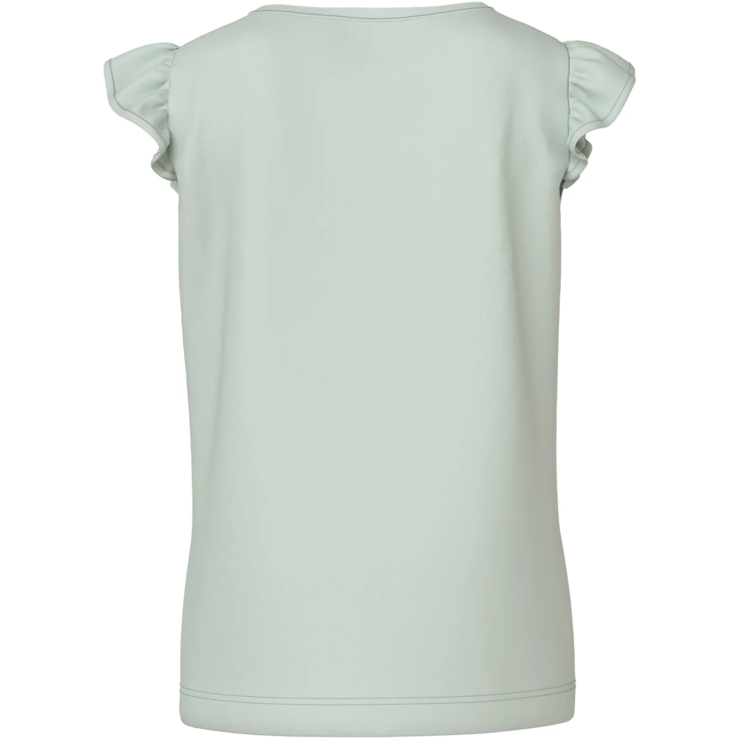 Name It Pale Aqua Pink Flowers Nmfvayana Capsl Top - Image 3