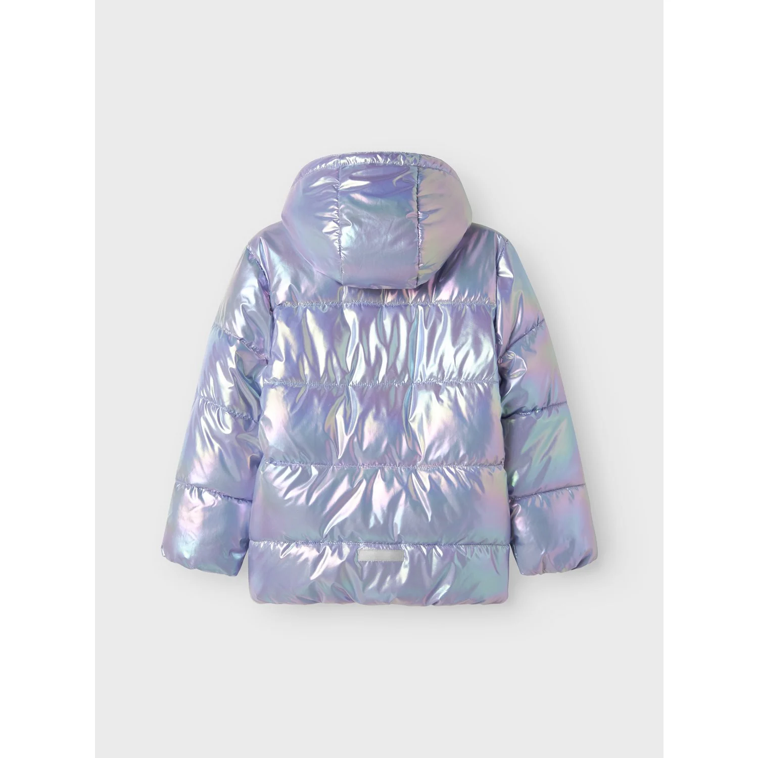 Name It Pastel Lilac Nkfmolina Puffer Jacket Shiny - Image 4