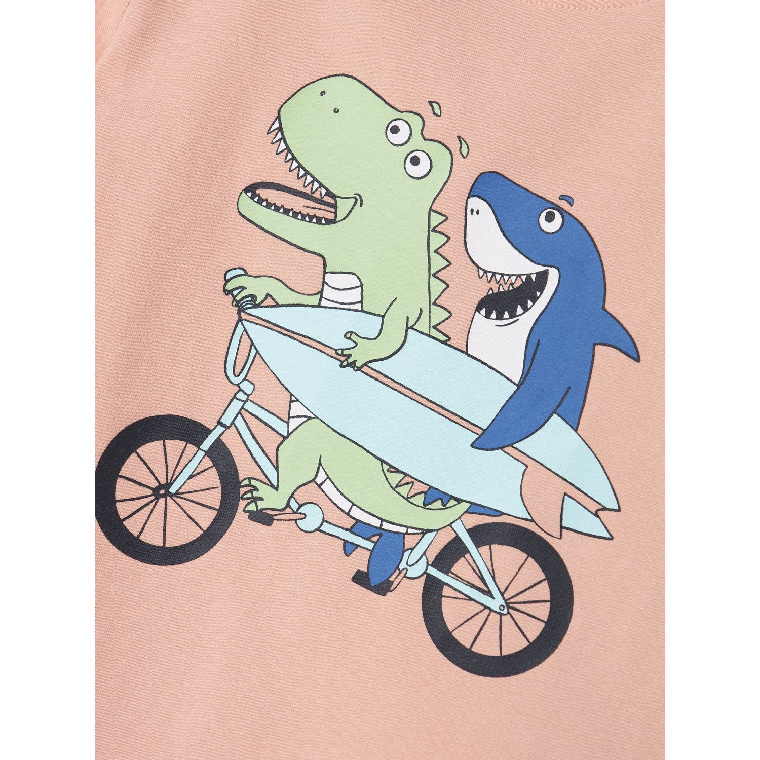 Name It Peach Pearl Bike Nmmvux Ss Top - Image 2