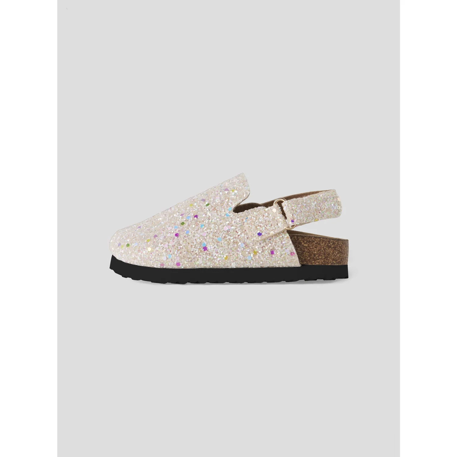 Name It Peach Whip Glitter Nmnavery Mules - Image 4
