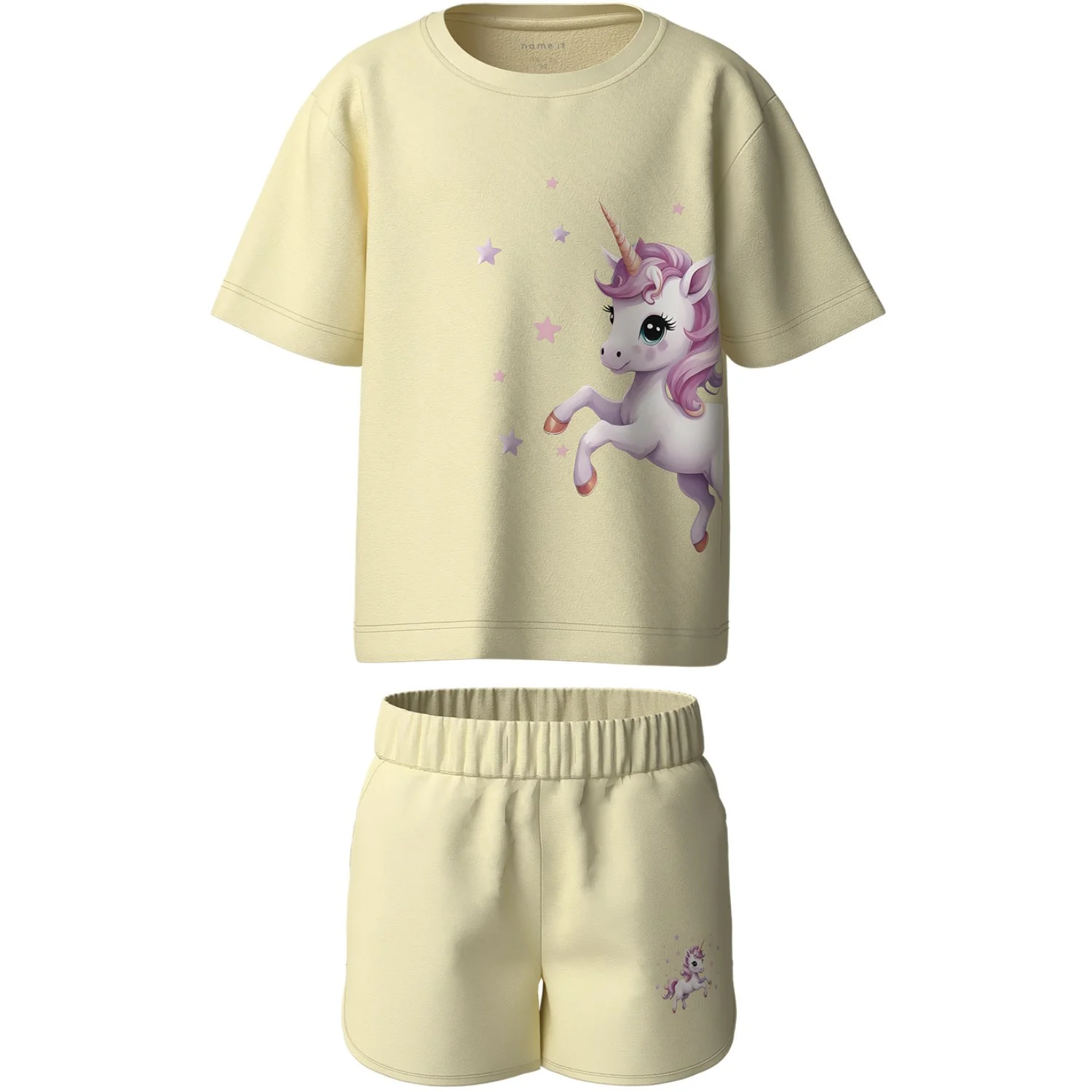 Name It Pear Sorbet Nmfhelgas Shorts Set