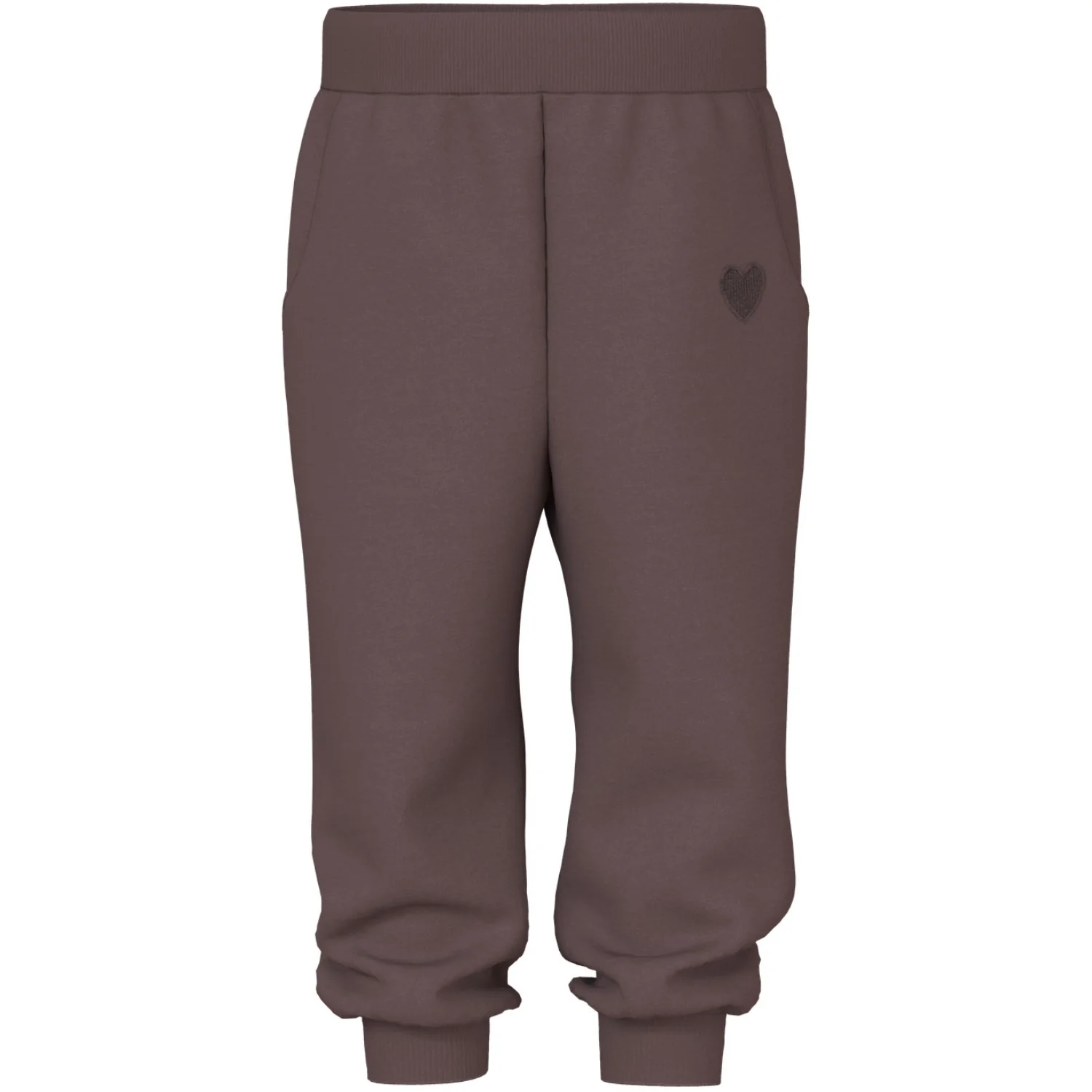 Name It Peppercorn Heart Embroidery Nmfvima Nreg Swe Pants Bru