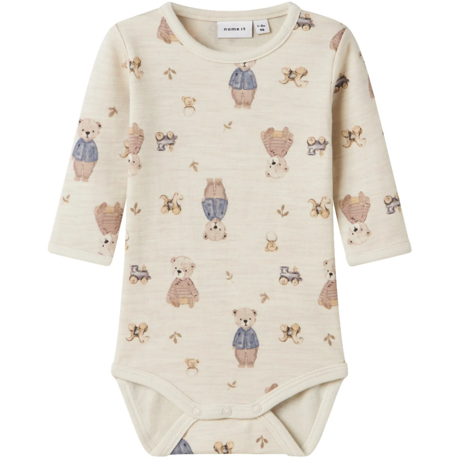 Name It Peyote Melange Bear Nbnwup Wo/Co Ls Body