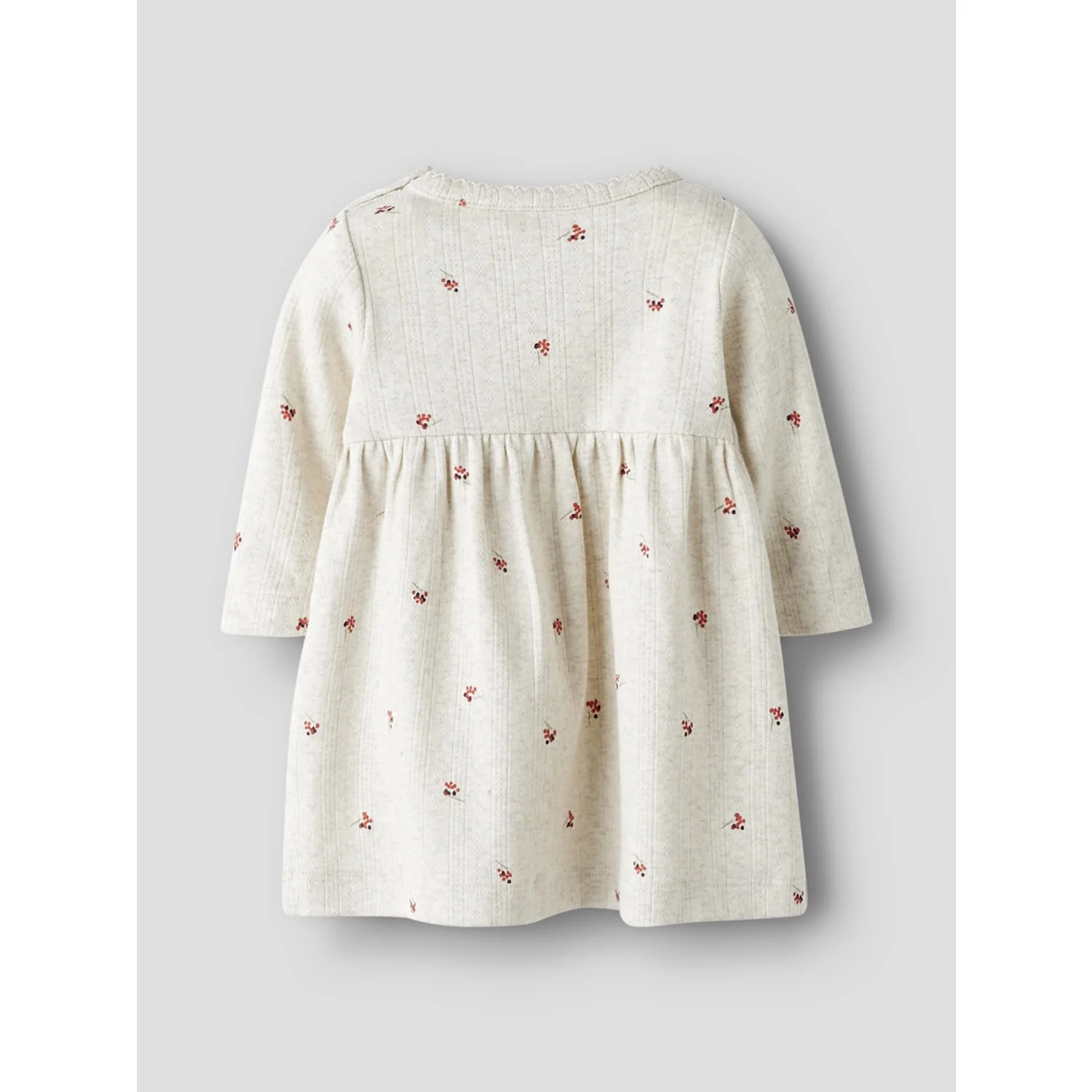 Name It Peyote Melange Nbfberries Ls Dress Box - Image 3