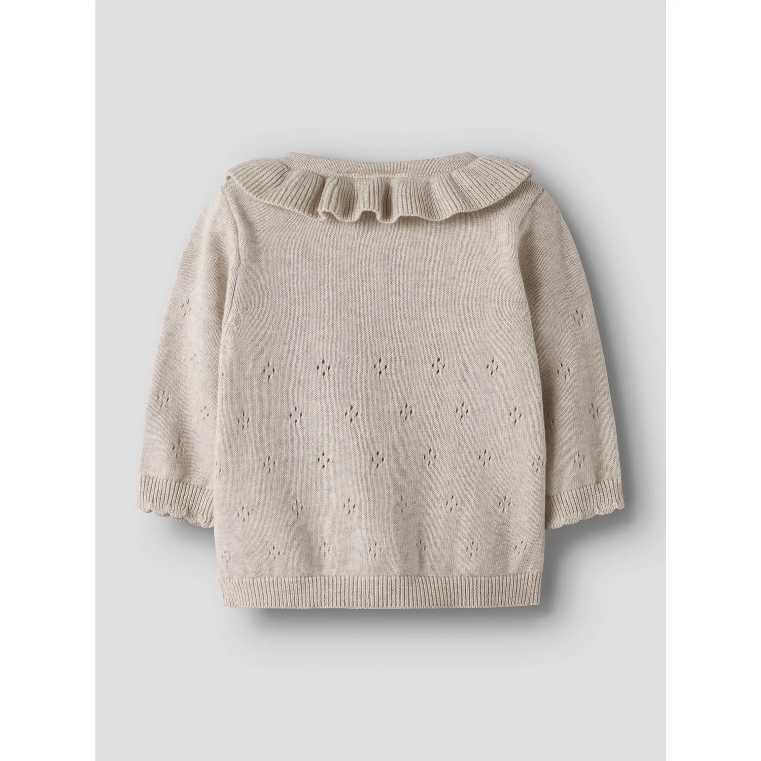 Name It Peyote Melange Nbfdiame Ls Knit Card - Image 3