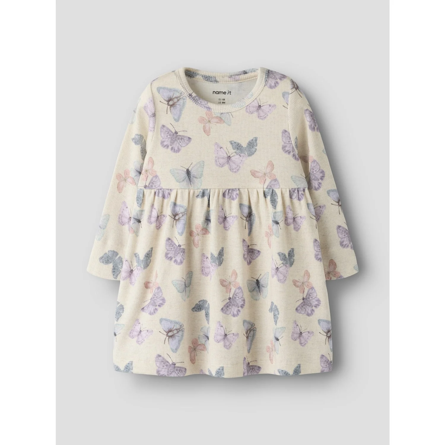 Name It Peyote Melange Nbffilua Ls Dress - Image 2