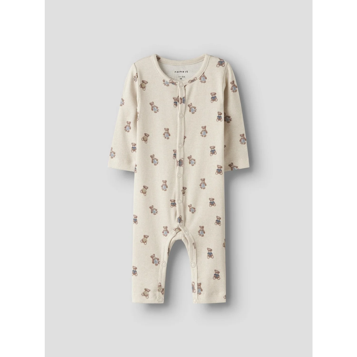 Name It Peyote Melange Nbmdenkab Ls Bodysuit - Image 3