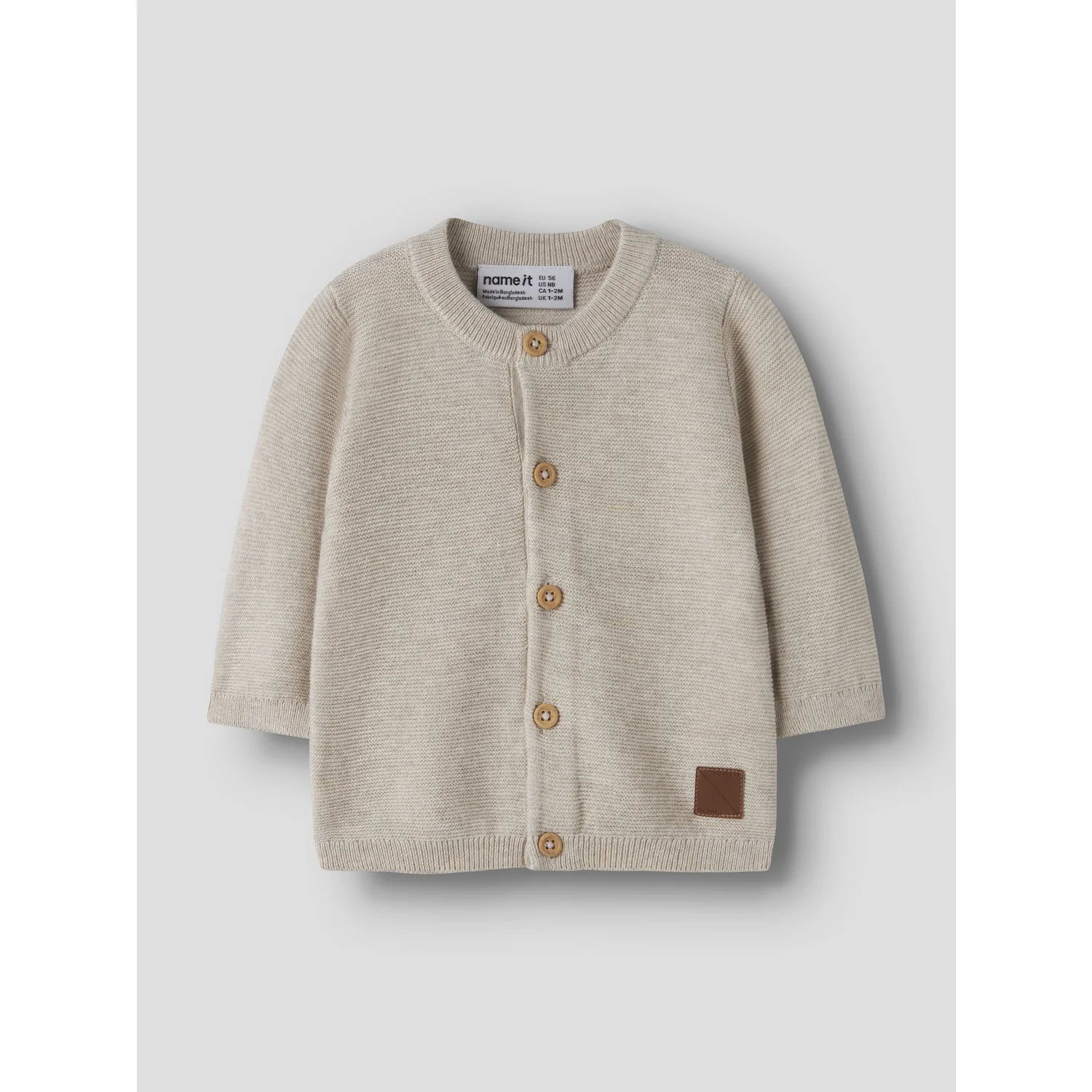 Name It Peyote Melange Nbmjeffrey Ls Knit Card - Image 4