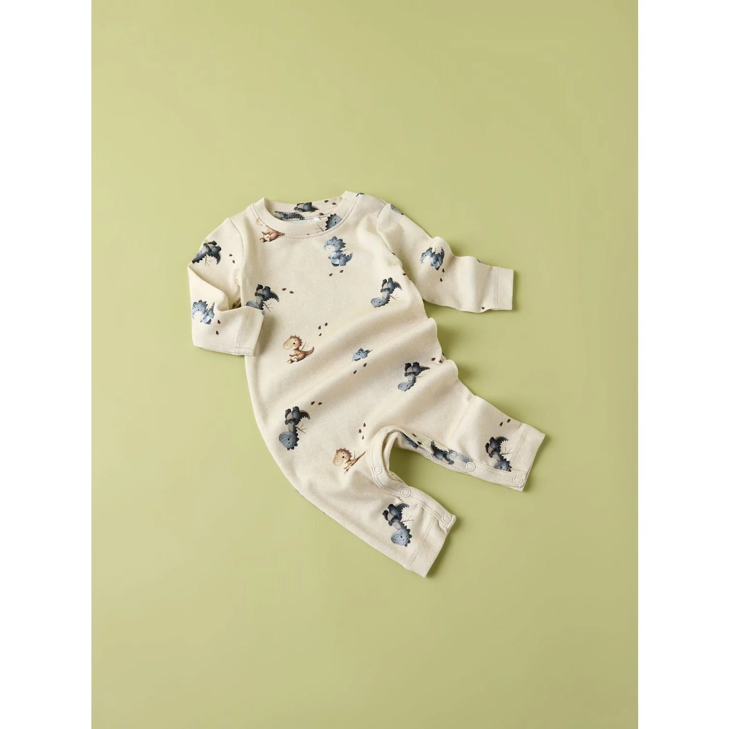Name It Peyote Melange Nbmkarlos Ls Bodysuit - Image 2