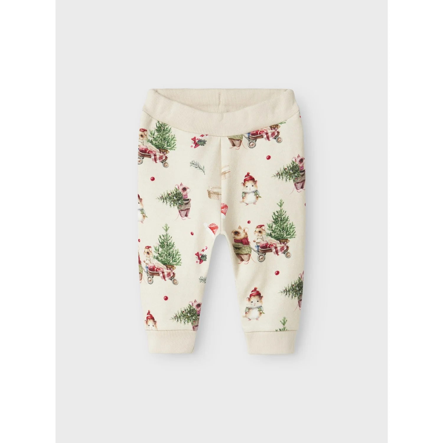 Name It Peyote Melange Nbnrenu Sweat Pants Bru - Image 3