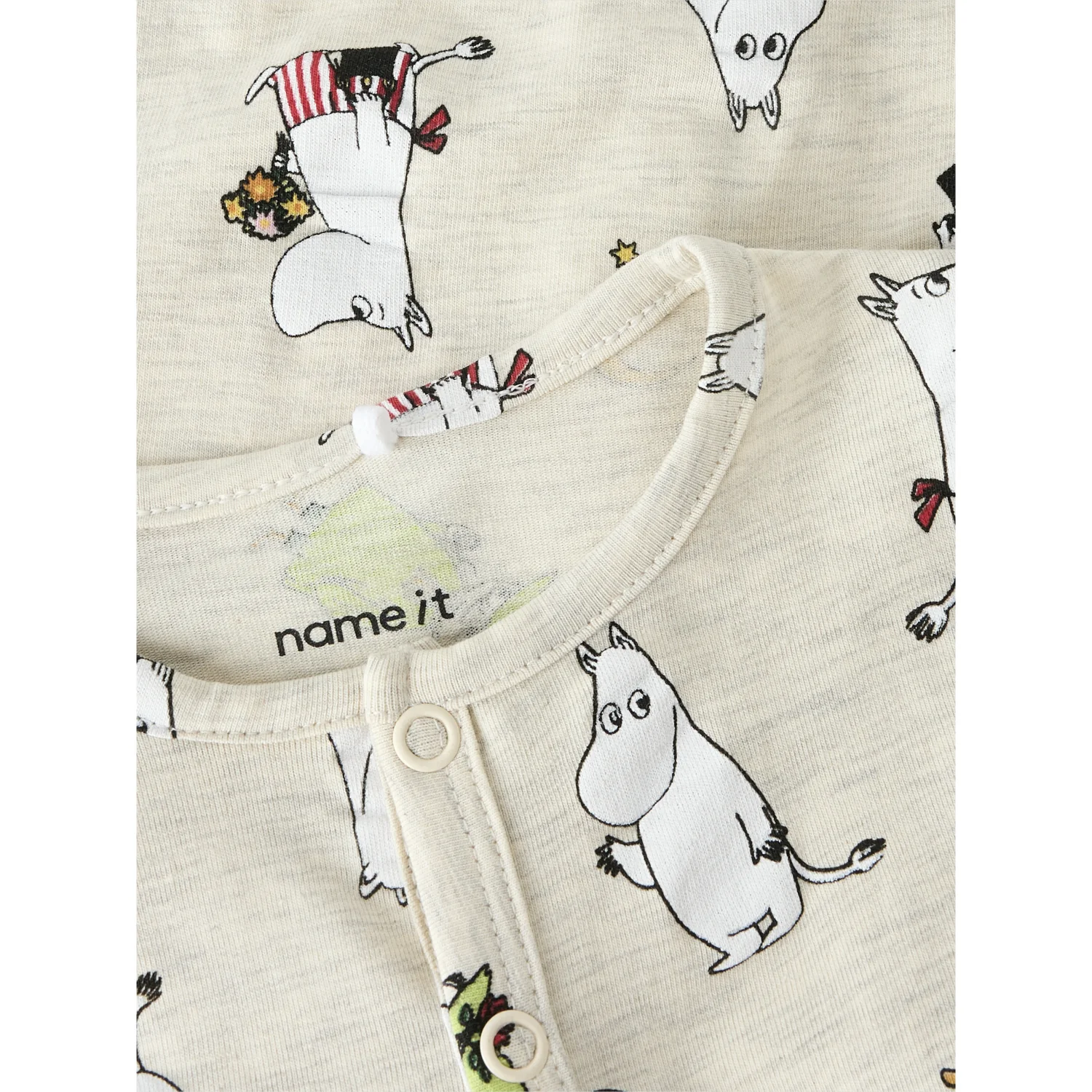 Name It Peyote Melange Nbnselper Moomin Ls Nightsuit Vde - Image 2