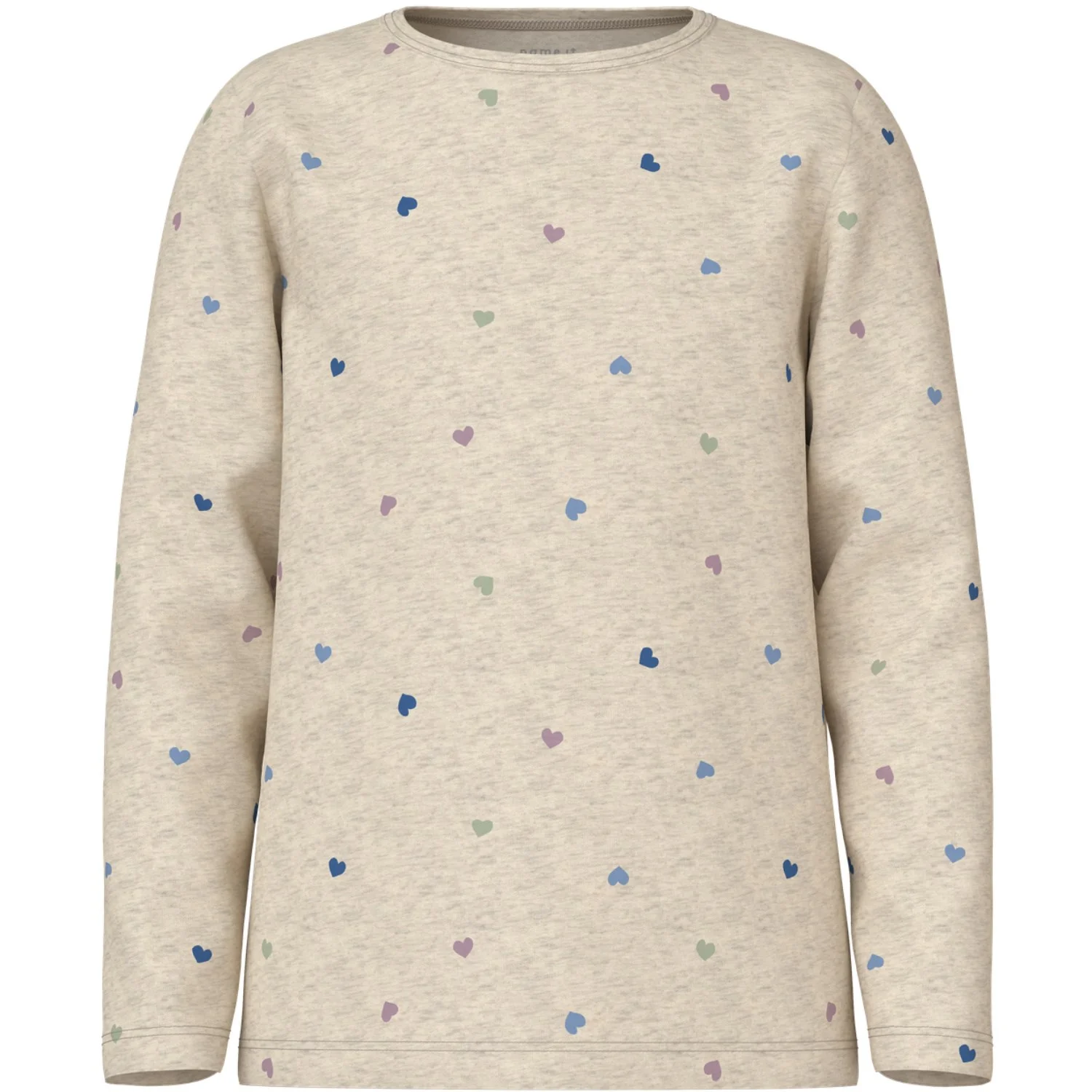 Name It Peyote Melange Nkfnightset Peyote Hearts Noos - Image 2