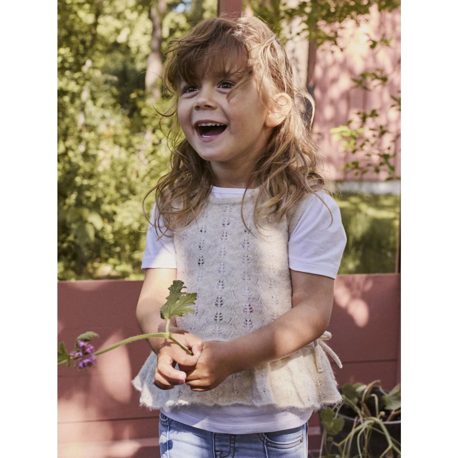 Name It Peyote Melange Nmfdesta Knit Vest - Image 3