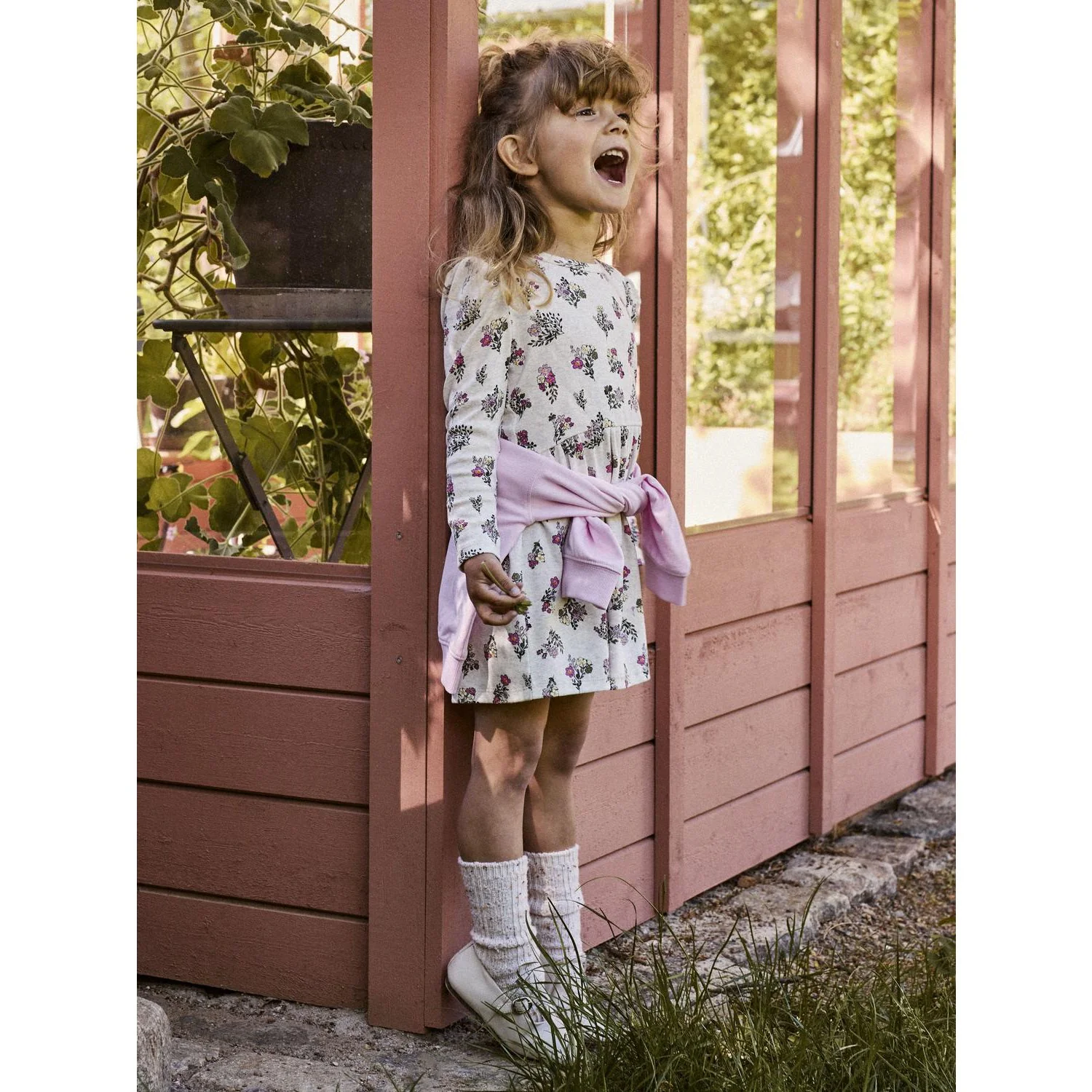 Name It Peyote Melange Nmfdoritta Ls Dress - Image 2