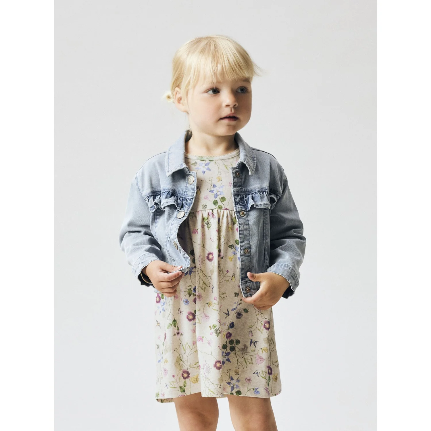 Name It Peyote Melange Nmffalca Ls Dress - Image 3