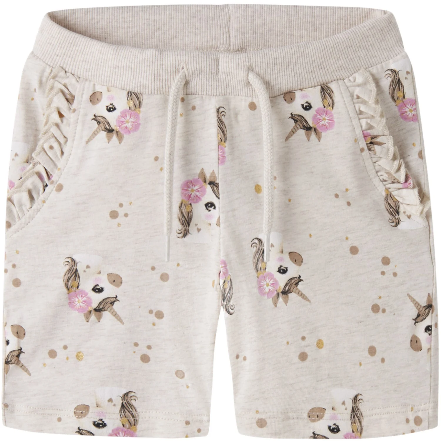 Name It Peyote Melange Nmfjalisa Shorts