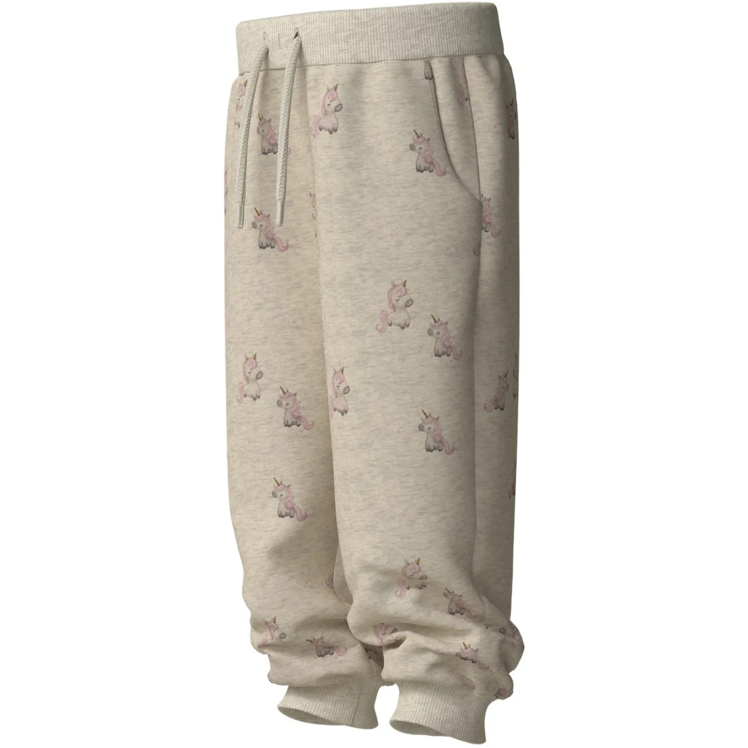 Name It Peyote Melange Nmflaurie Sweat Pants Bru - Image 2