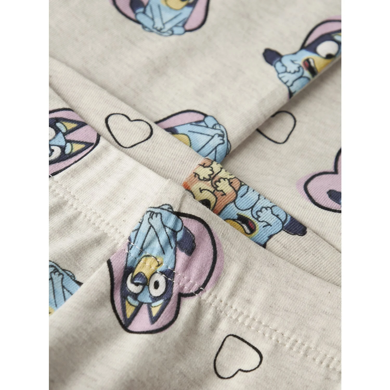 Name It Peyote Melange Nmfnessa Bluey Leggings Sky - Image 2