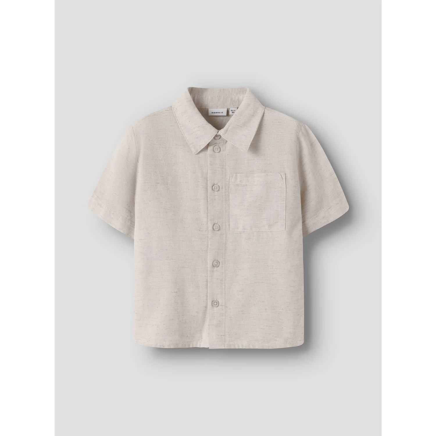 Name It Peyote Melange Nmmfaher Ss Shirt - Image 3