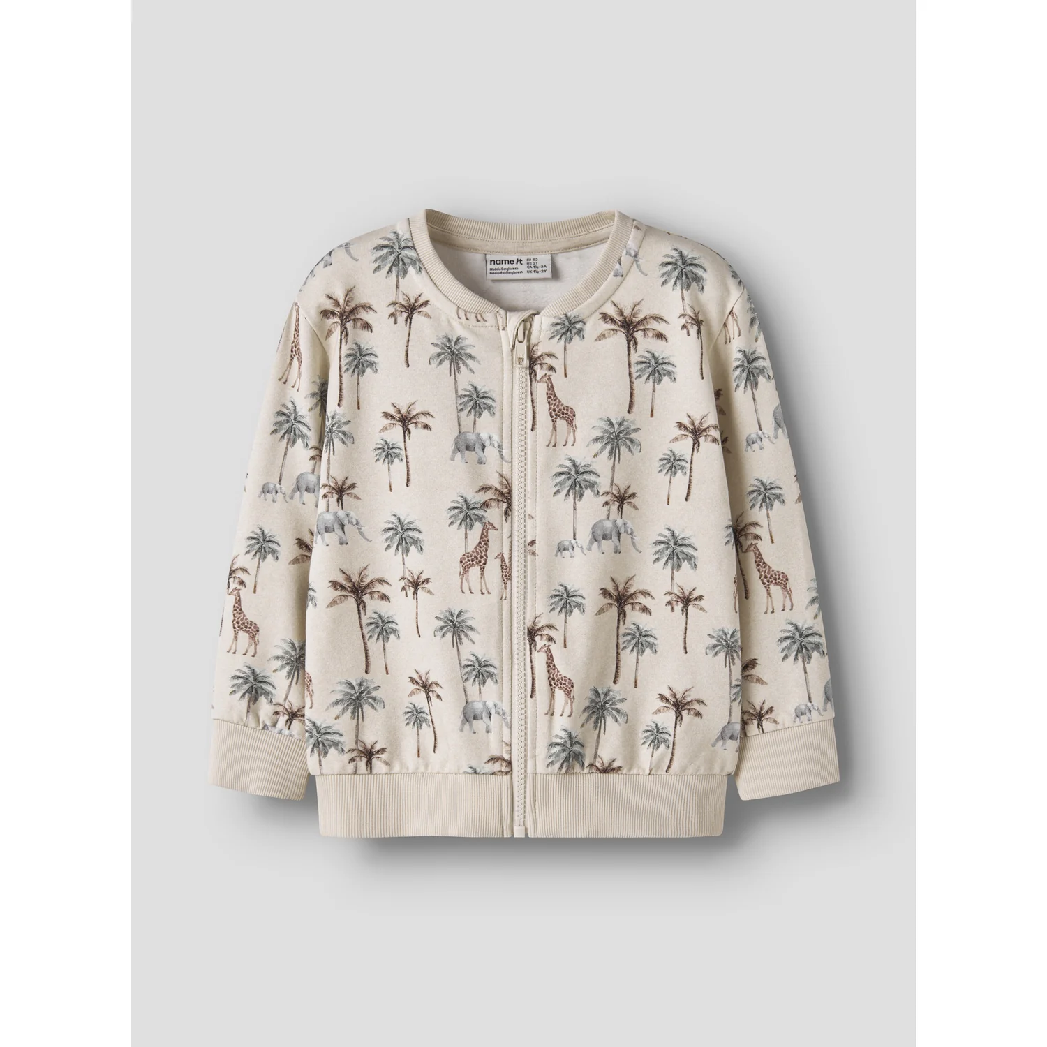 Name It Peyote Melange Nmmhenry Ls Nreg Sweat Card Unb - Image 3