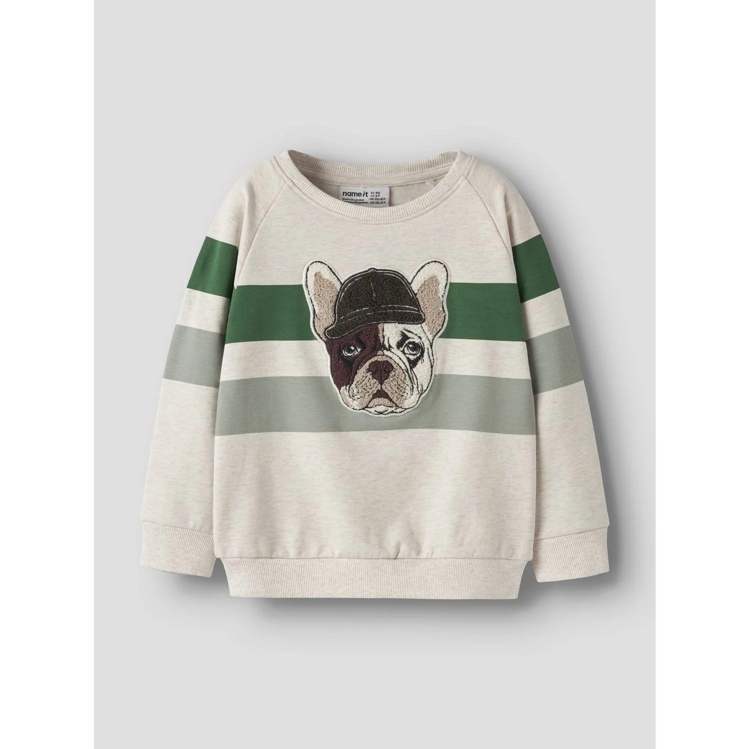 Name It Peyote Melange Nmmlei Ls Nreg Sweat Bru - Image 2