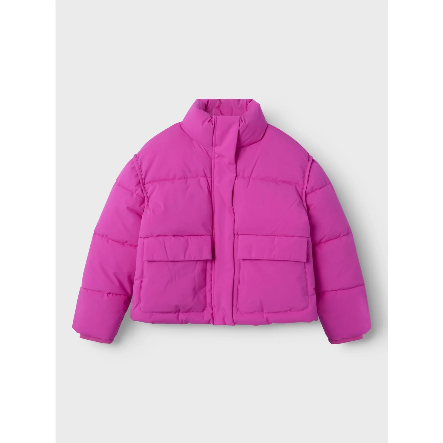 Name It Pink Glo Nkfmagda Puffer Jacket - Image 4