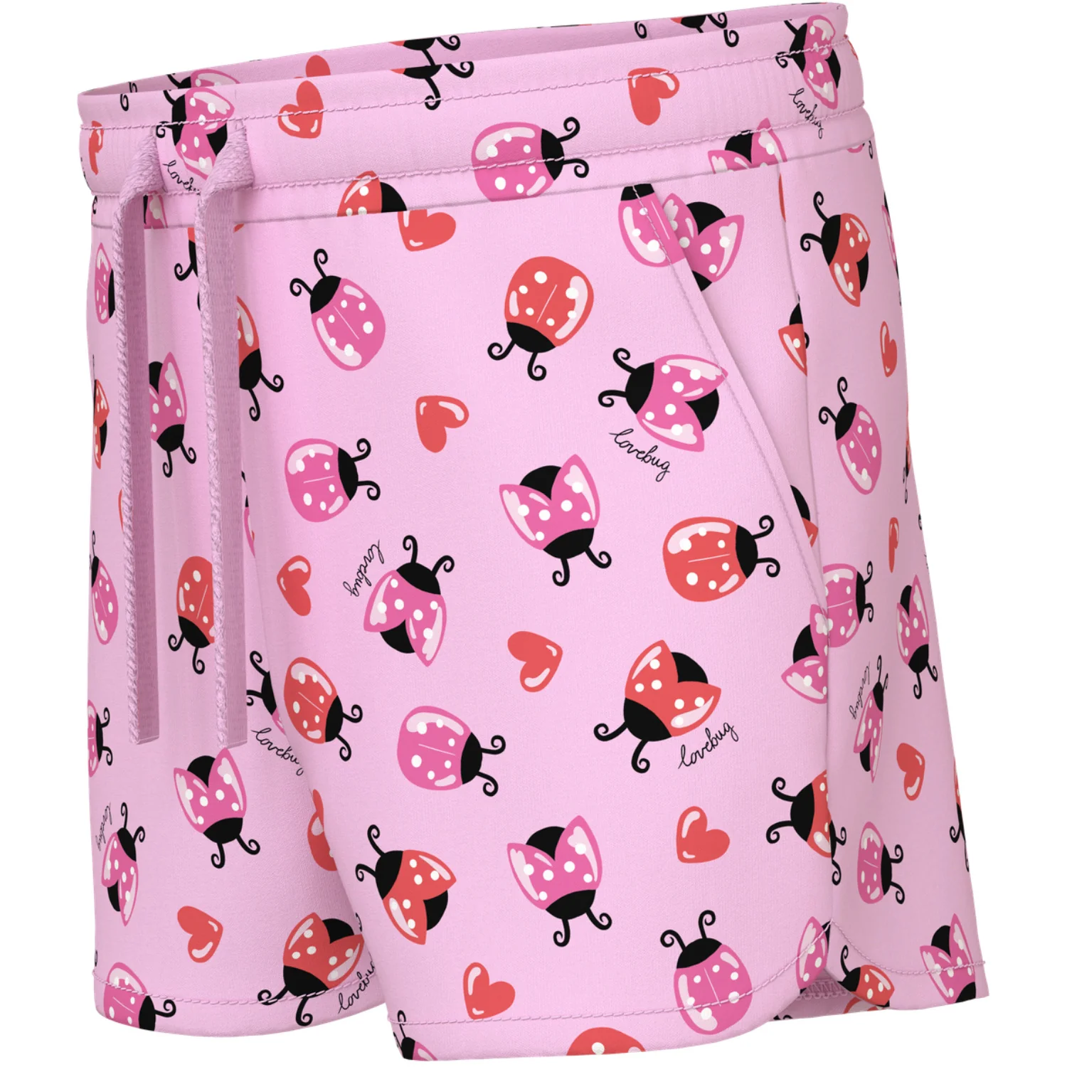 Name It Pirouette Ladybug Hearts Nmfvigga Shorts F1 Noos - Image 3