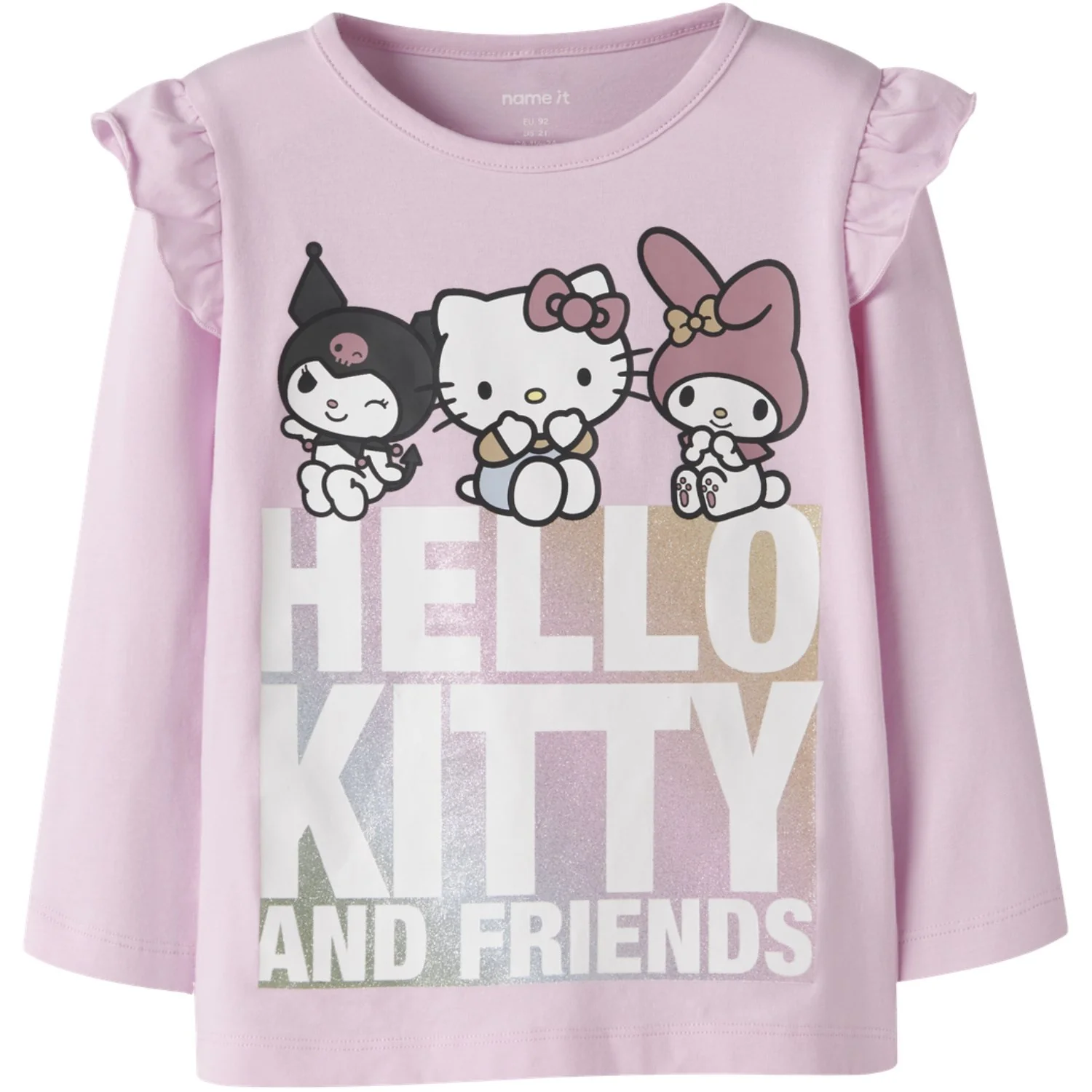Name It Pirouette Nmfjana Hellok Ls Nreg Top Sky