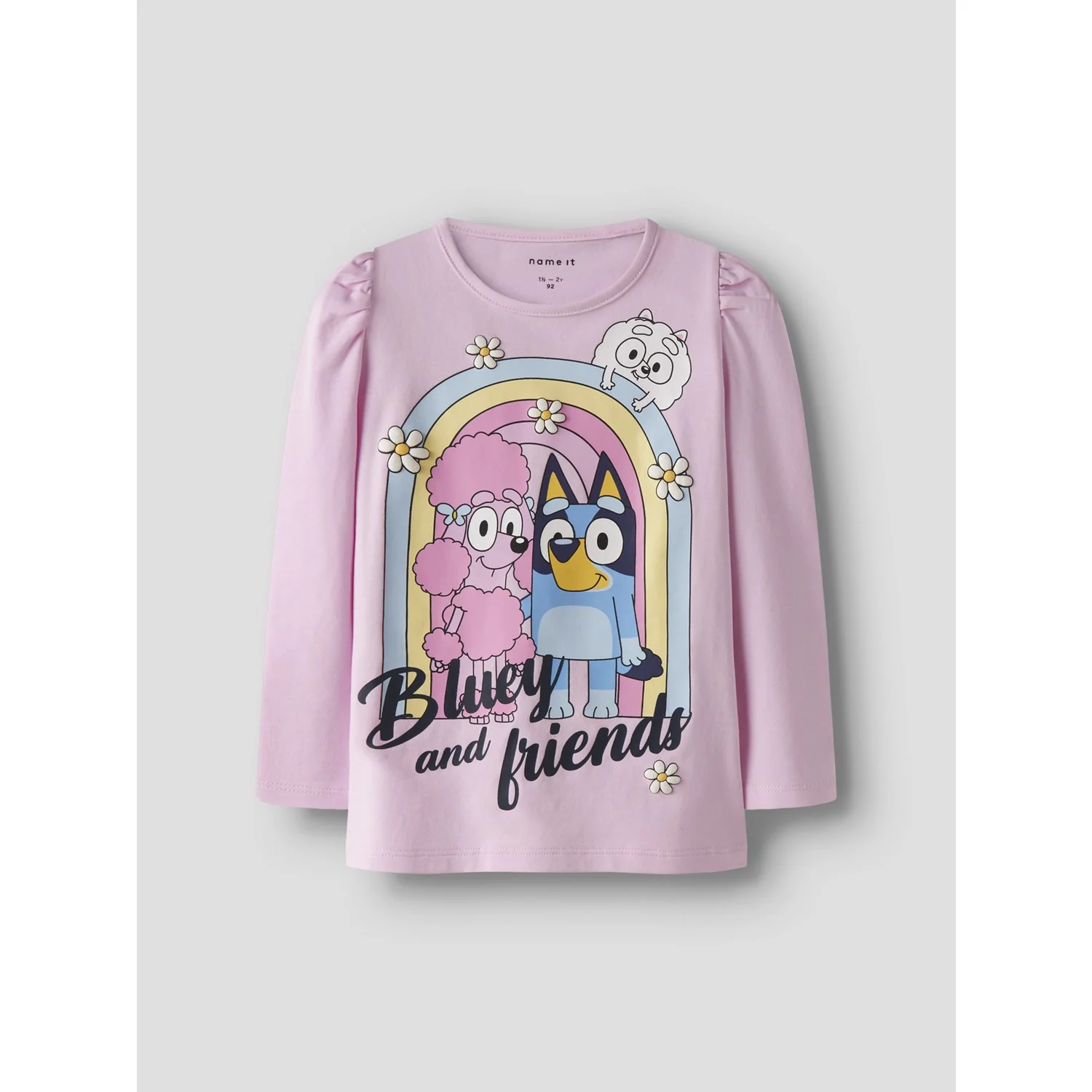 Name It Pirouette Nmfjessie Bluey Ls Top Box Noos Sky - Image 3