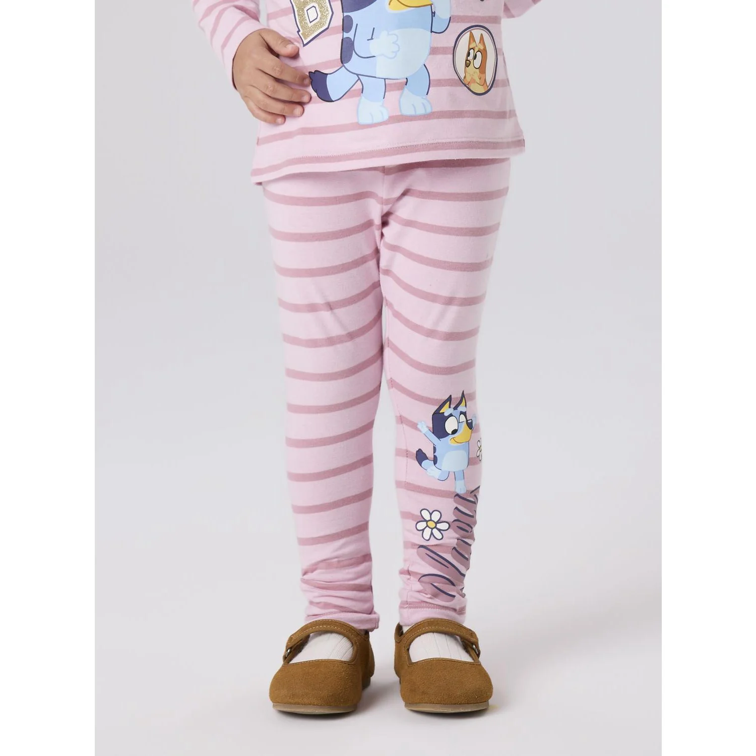 Name It Pirouette Nmfjodina Bluey Leggings Box Sky - Image 3
