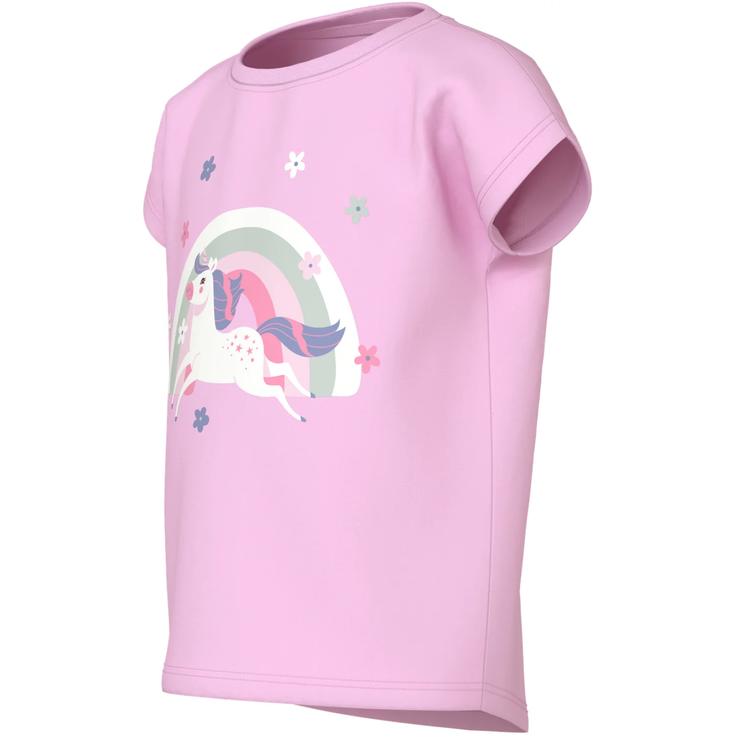 Name It Pirouette Rainbow Unicorn Nmfvigea Capsl Top - Image 2