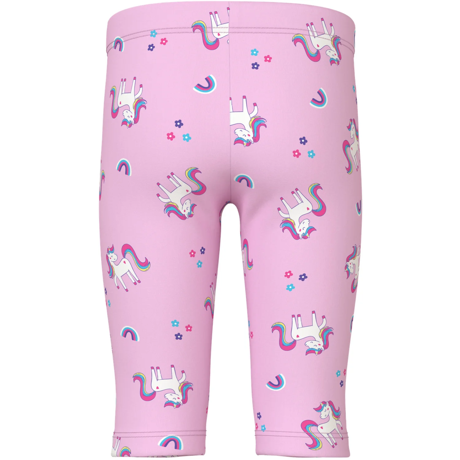 Name It Pirouette Unicorn Nmfvivian Aop Capri Leggings - Image 3