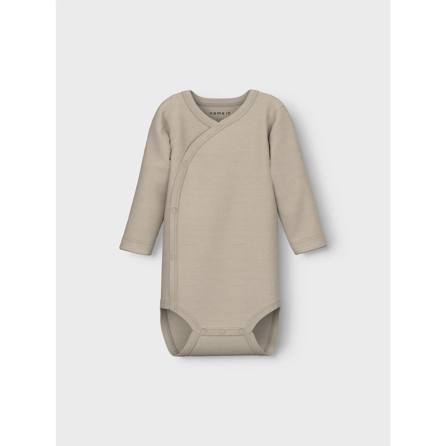 Name It Pure Cashmere Nbnbody 2P Ls Wrap Solid Noos - Image 2
